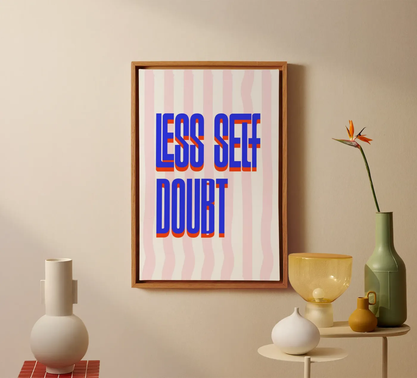 Less Self Doubt tela da fraeuleinvonfuchs