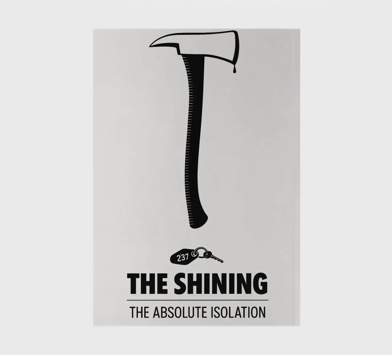 The Shining Print notebook by MoviesArt