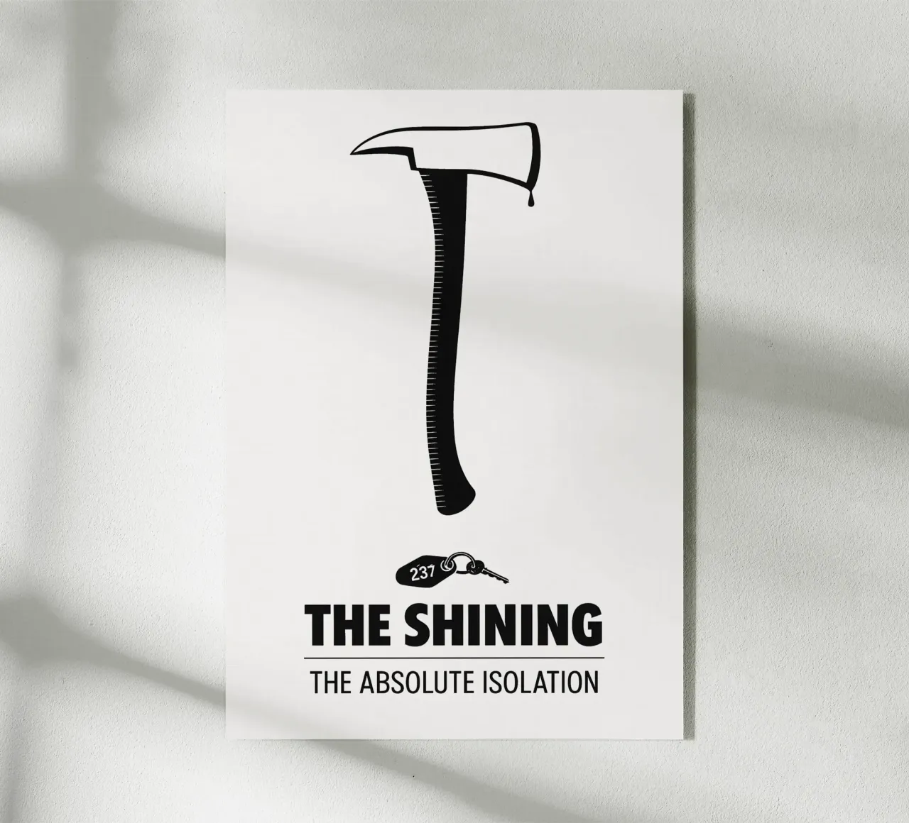 The Shining Print plexiglass da MoviesArt