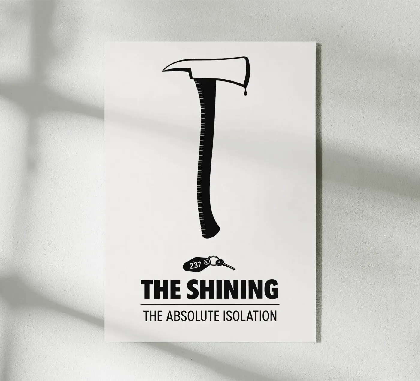 The Shining Print plexiglass da MoviesArt