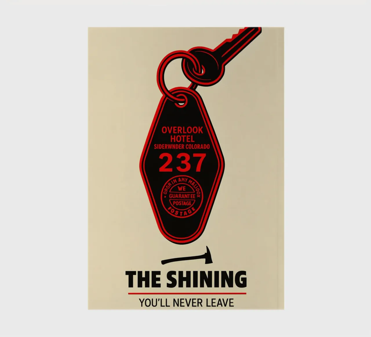 The Shining Print carnet de notes de MoviesArt
