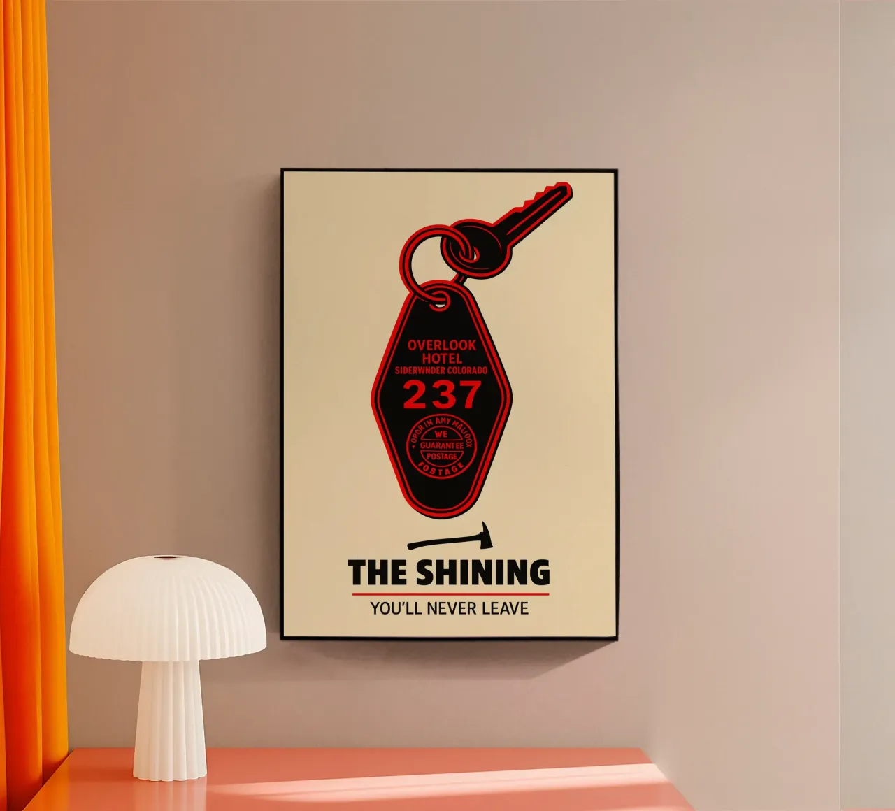 The Shining Print plexiglass da MoviesArt