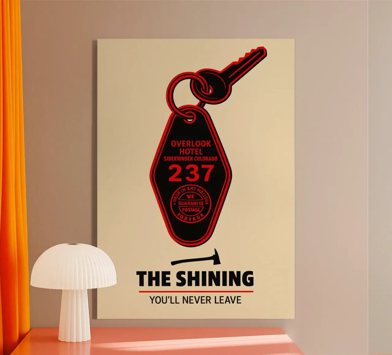 The Shining Print plexiglass da MoviesArt