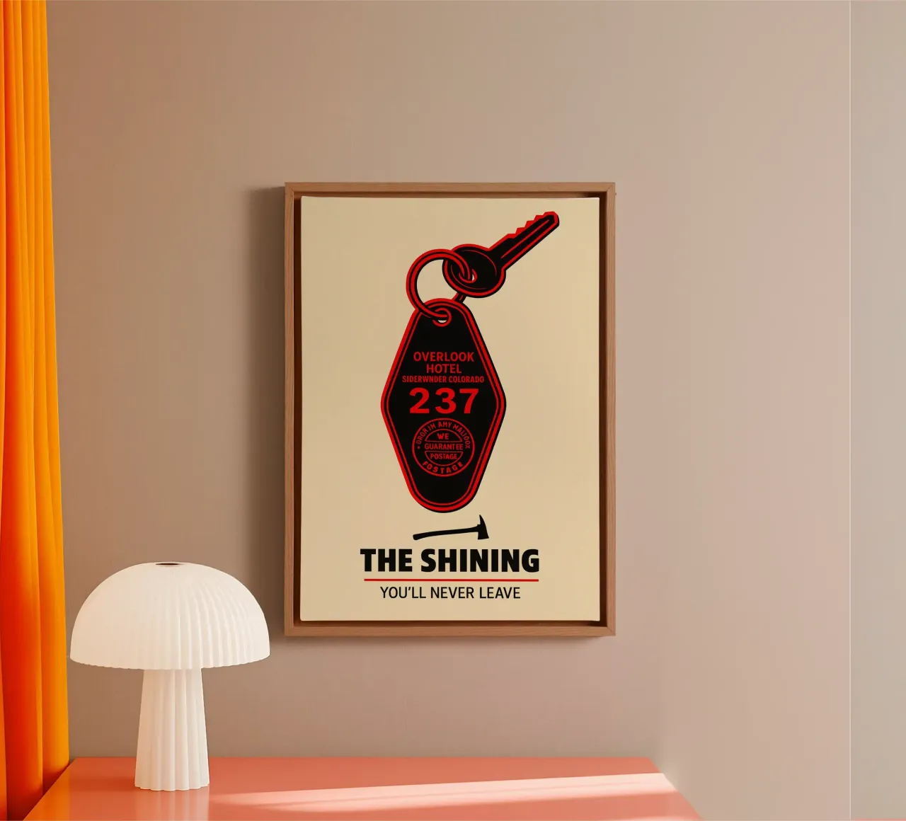 The Shining Print tela da MoviesArt