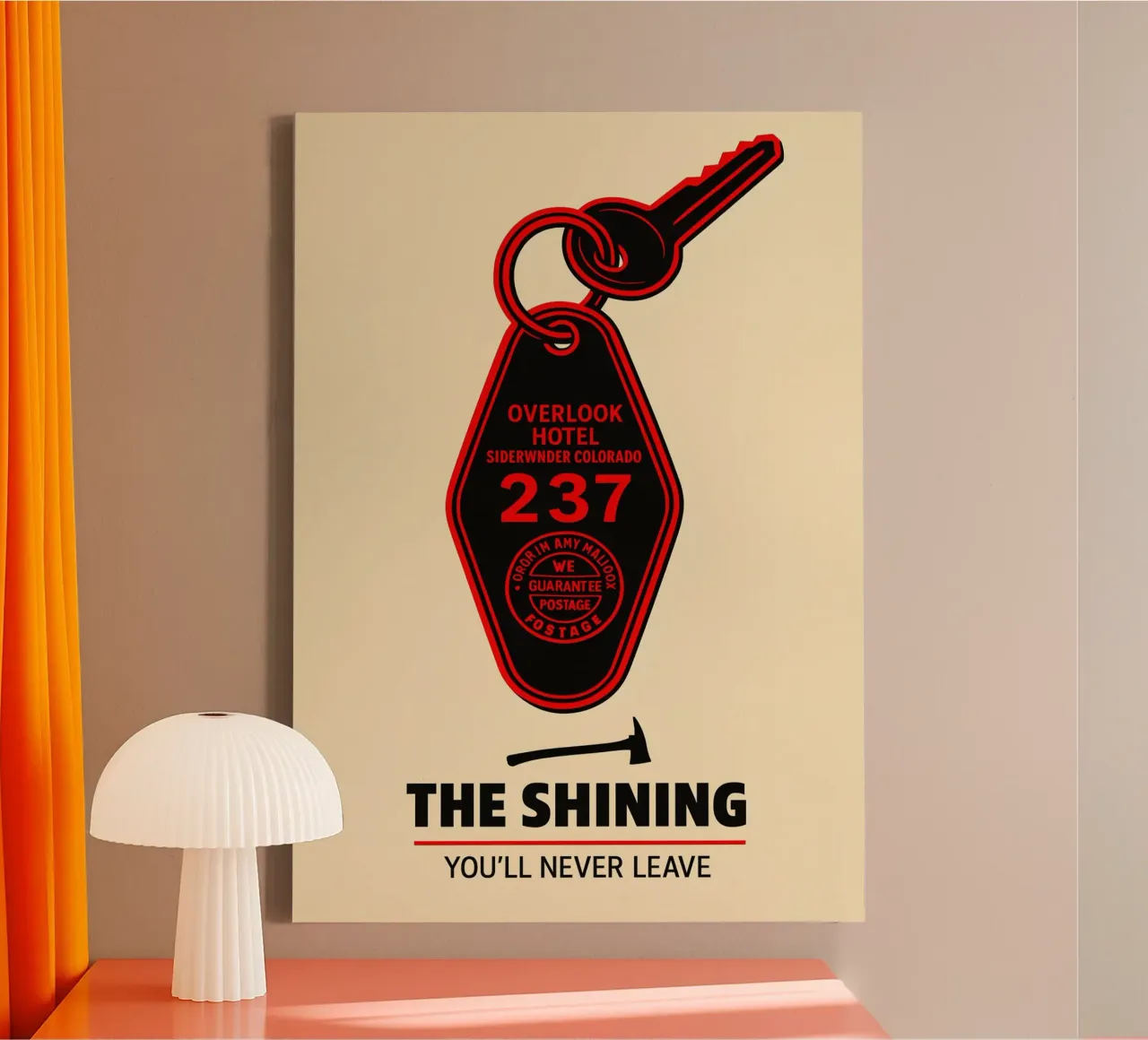 The Shining Print tela da MoviesArt