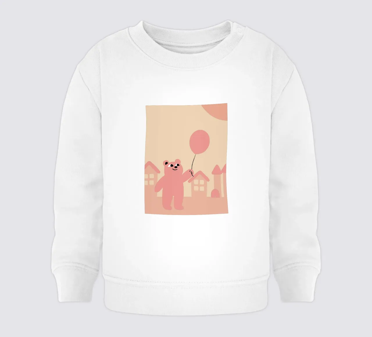Gli orsi giocano con i palloncini felpa neonato da TRENDY POSTER SHOP