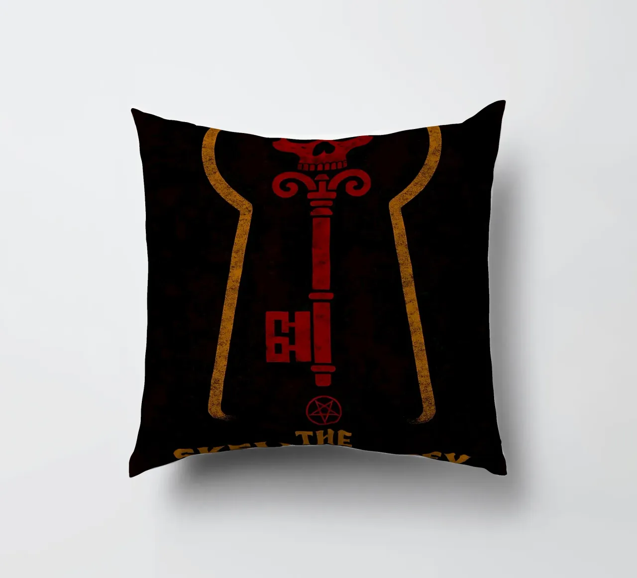 The Skeleton Key Print cuscino da MoviesArt