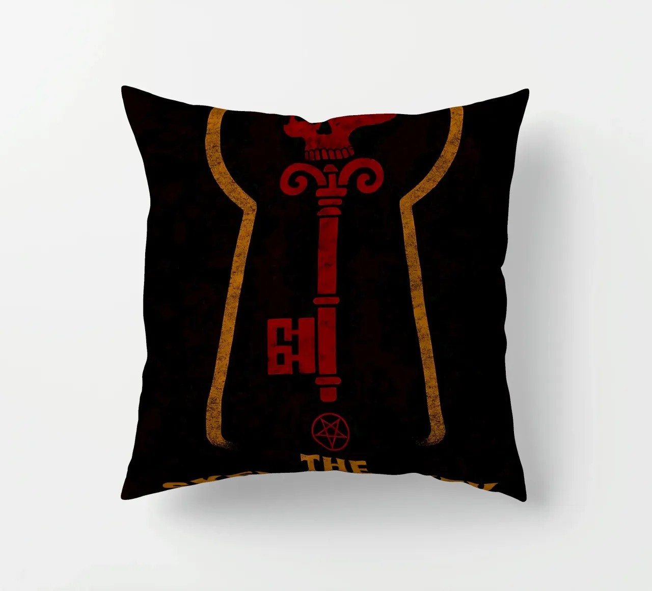 The Skeleton Key Print cuscino da MoviesArt
