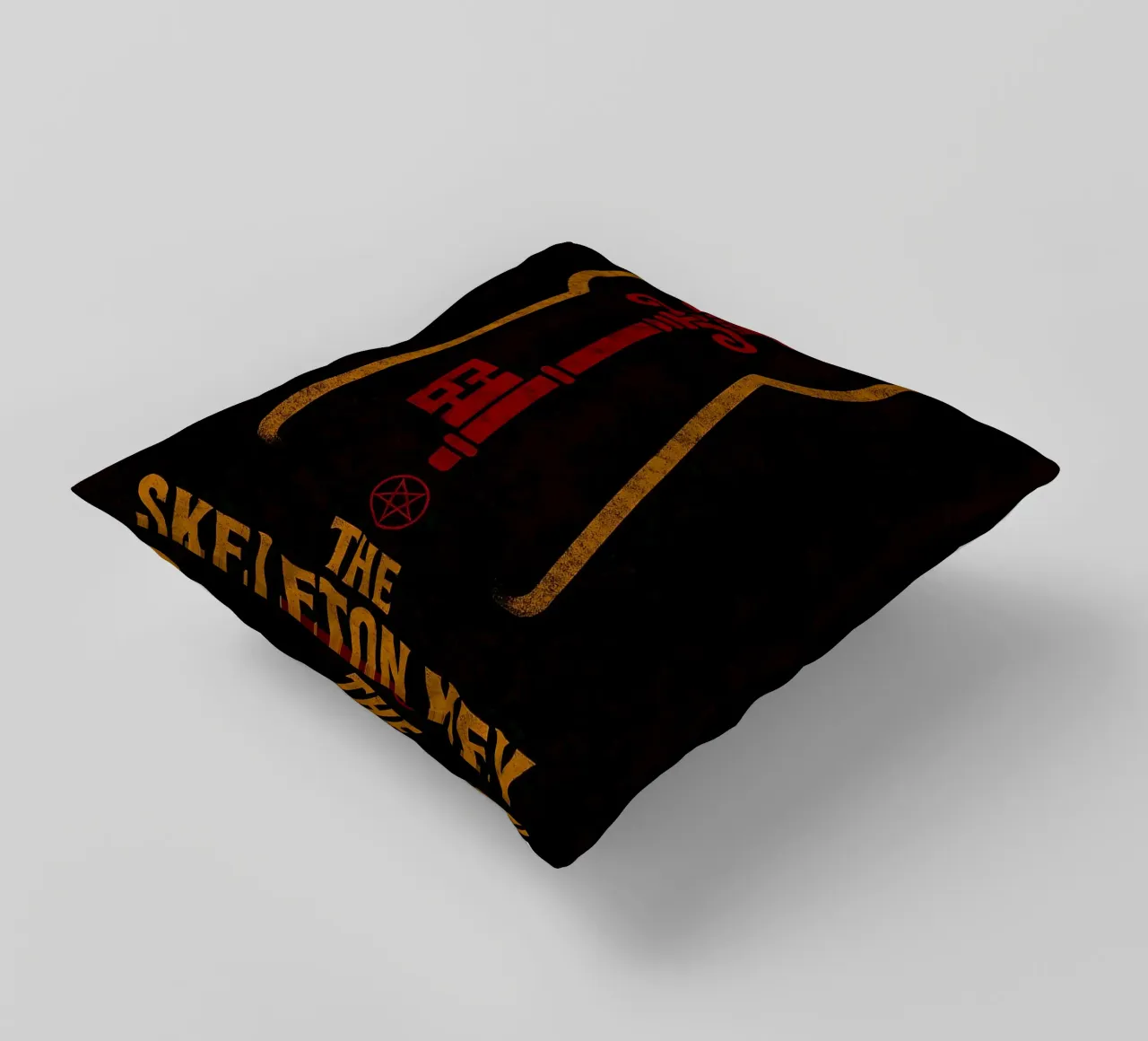 The Skeleton Key Print cuscino da MoviesArt