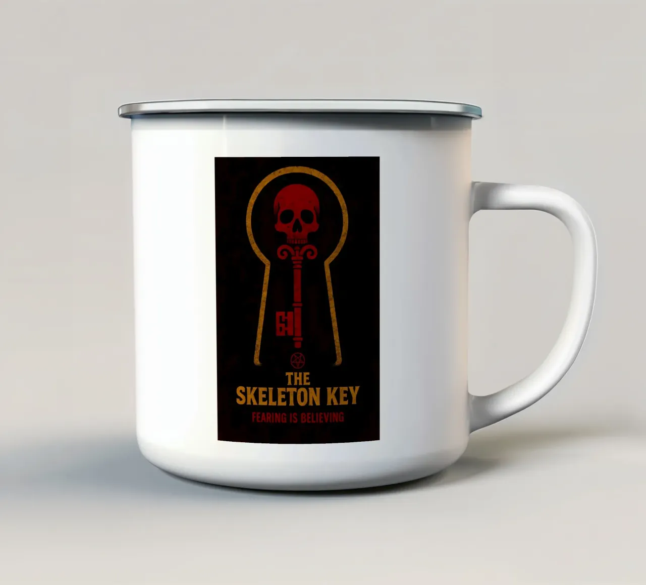 The Skeleton Key Print tazza in smalto da MoviesArt