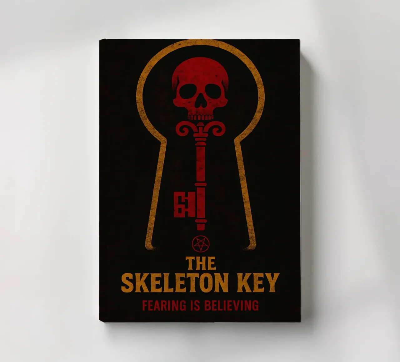 The Skeleton Key Print notitieboek van MoviesArt