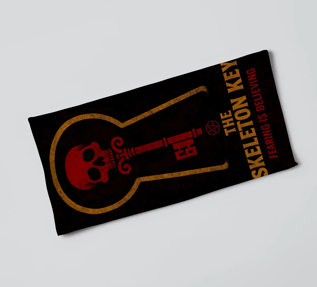 The Skeleton Key Print asciugamano da bagno da MoviesArt