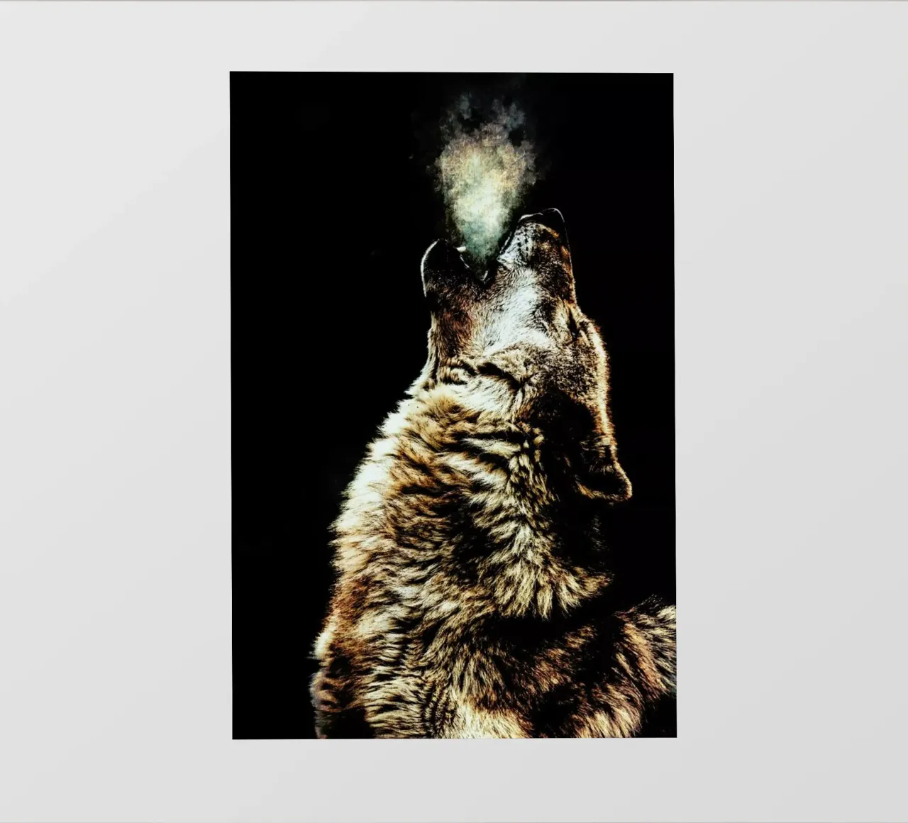 Howling Wolf pellicola backlit da Wouter Rikken