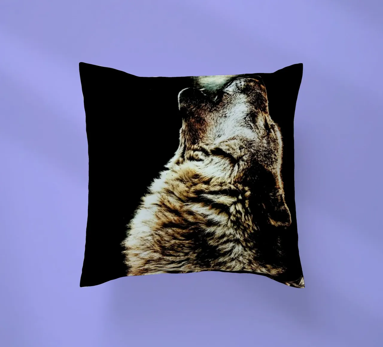 Howling Wolf cuscino da Wouter Rikken