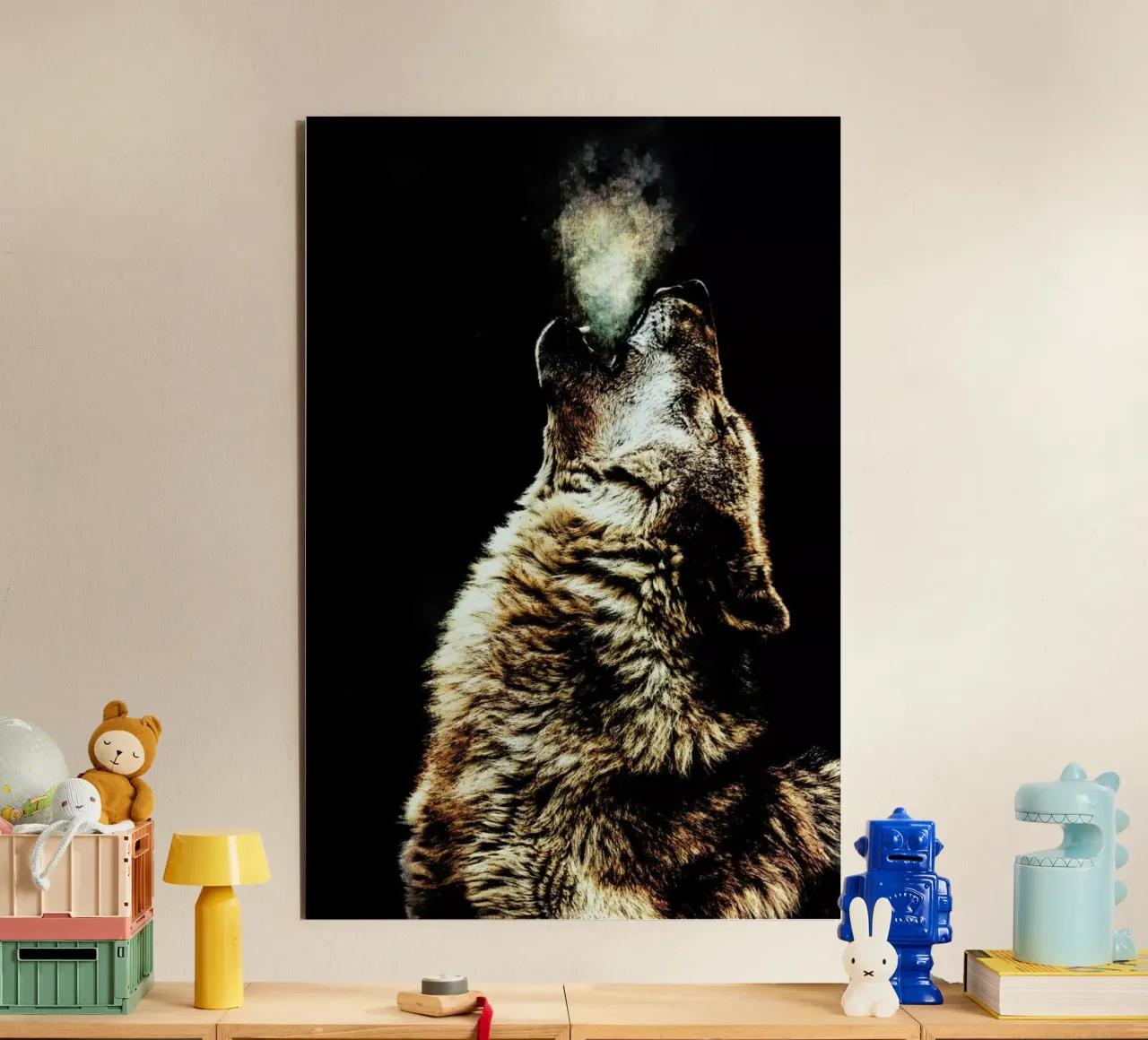 Howling Wolf forex plate by Wouter Rikken