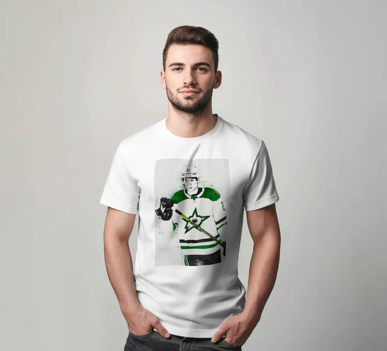 Jason Robertson t-shirt da tenten
