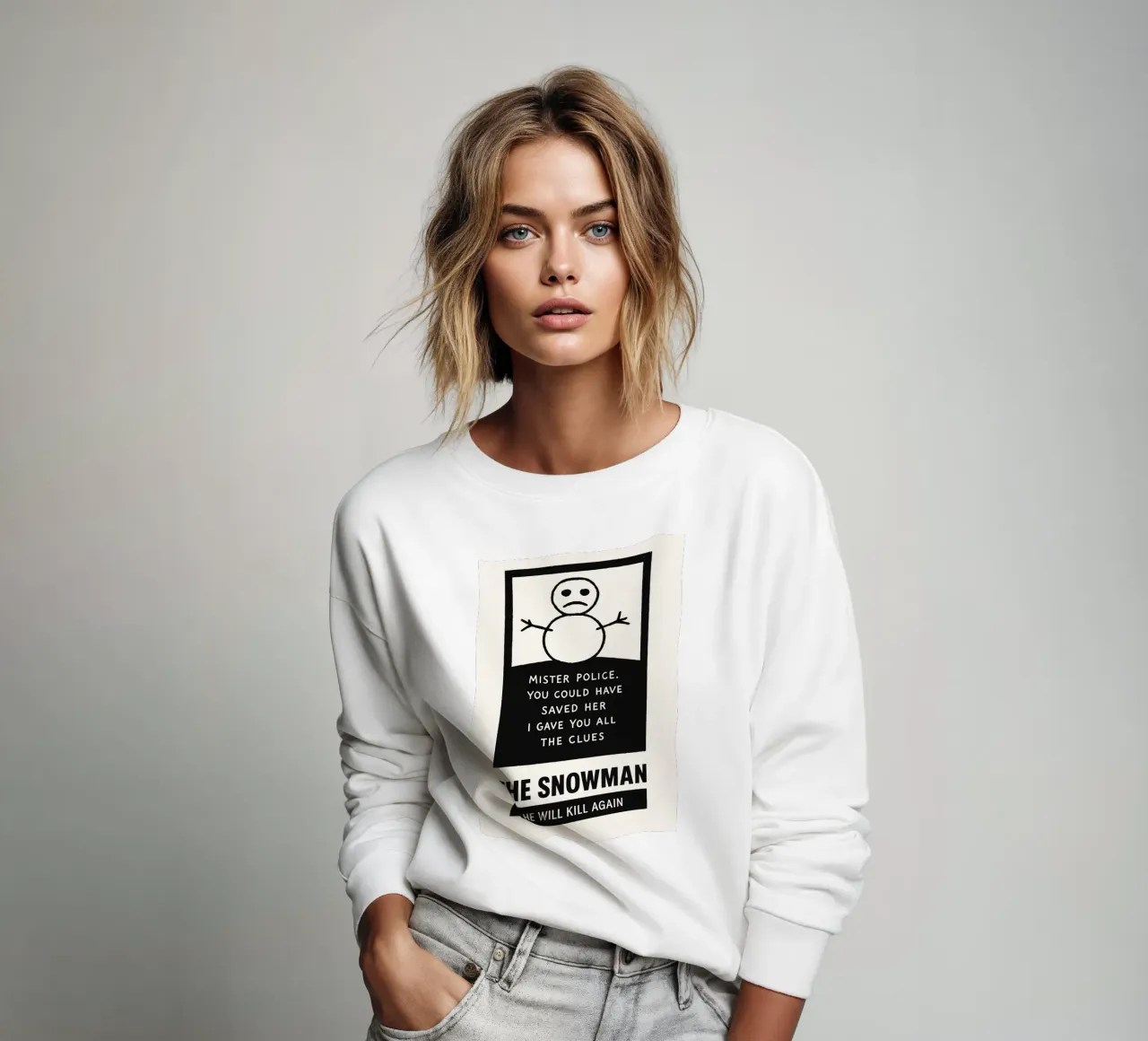 The Snowman Print felpa da MoviesArt