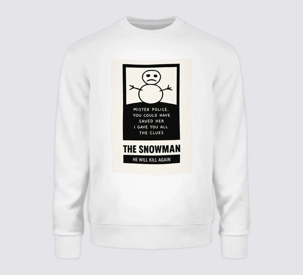 The Snowman Print felpa da MoviesArt