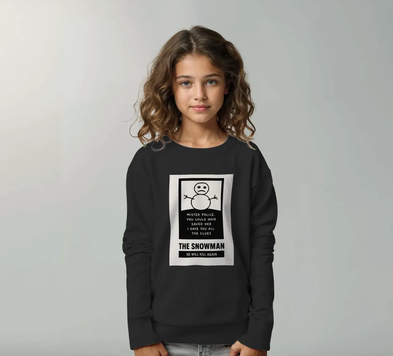 The Snowman Print felpa bambino da MoviesArt