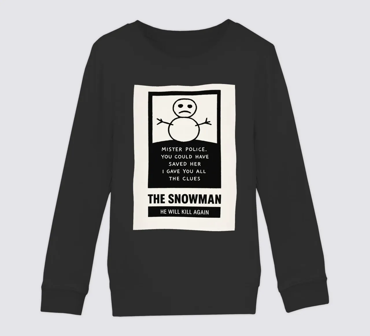 The Snowman Print felpa bambino da MoviesArt