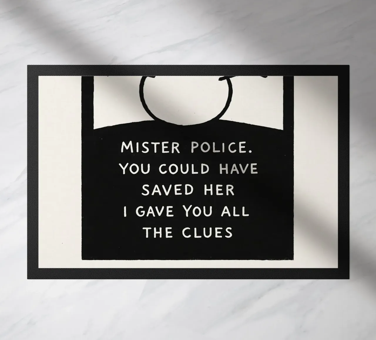 The Snowman Print zerbino da MoviesArt