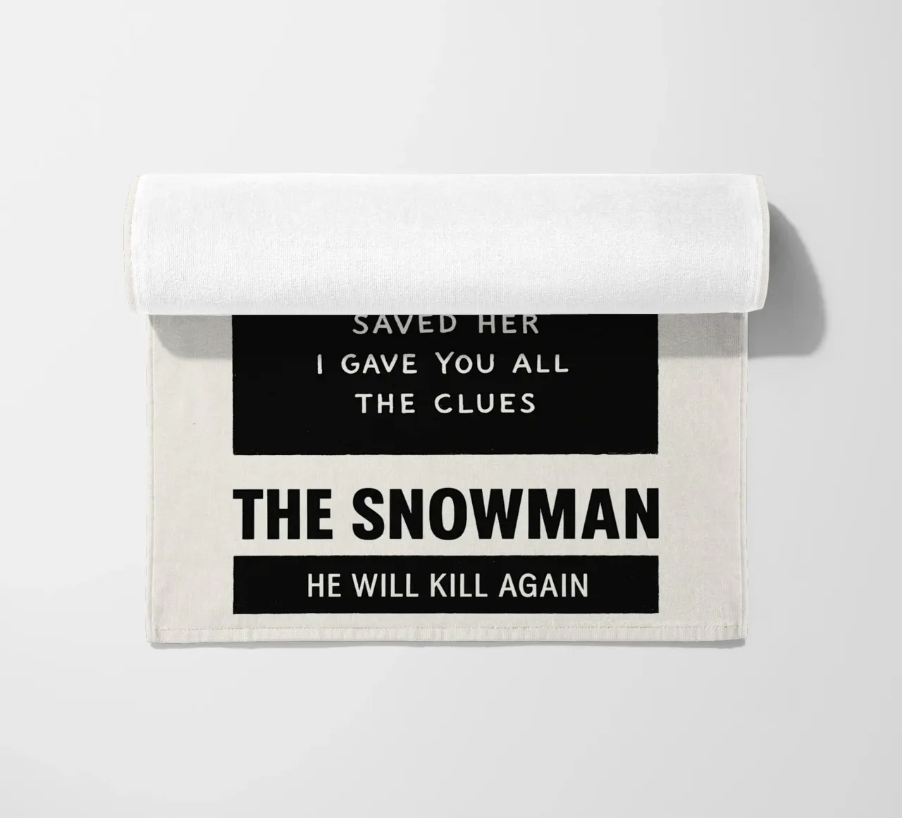 The Snowman Print telo mare da MoviesArt