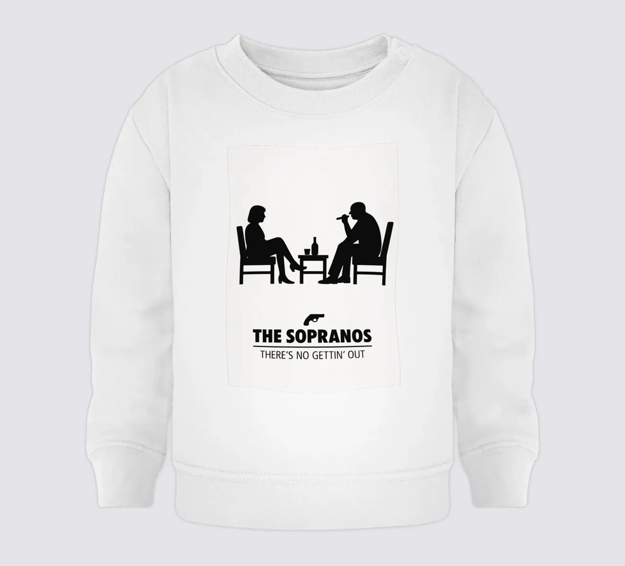 The Sopranos Print felpa neonato da MoviesArt