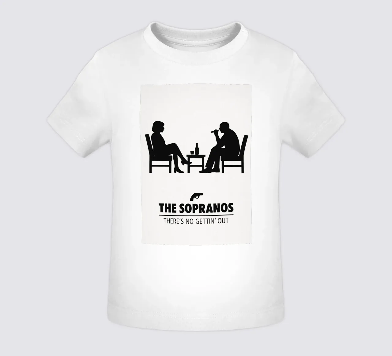 The Sopranos Print maglietta neonato da MoviesArt