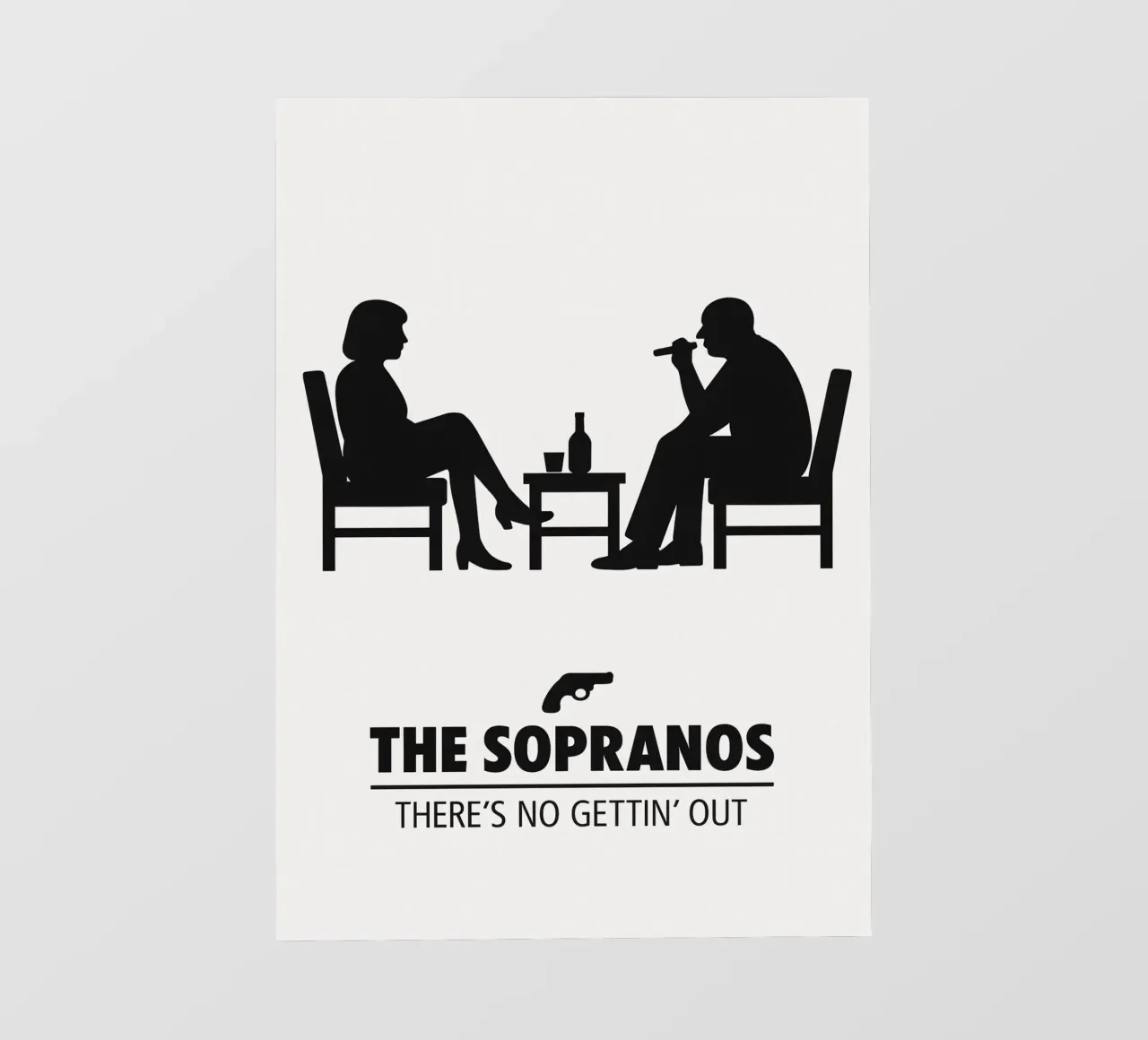 The Sopranos Print telo in pvc da MoviesArt
