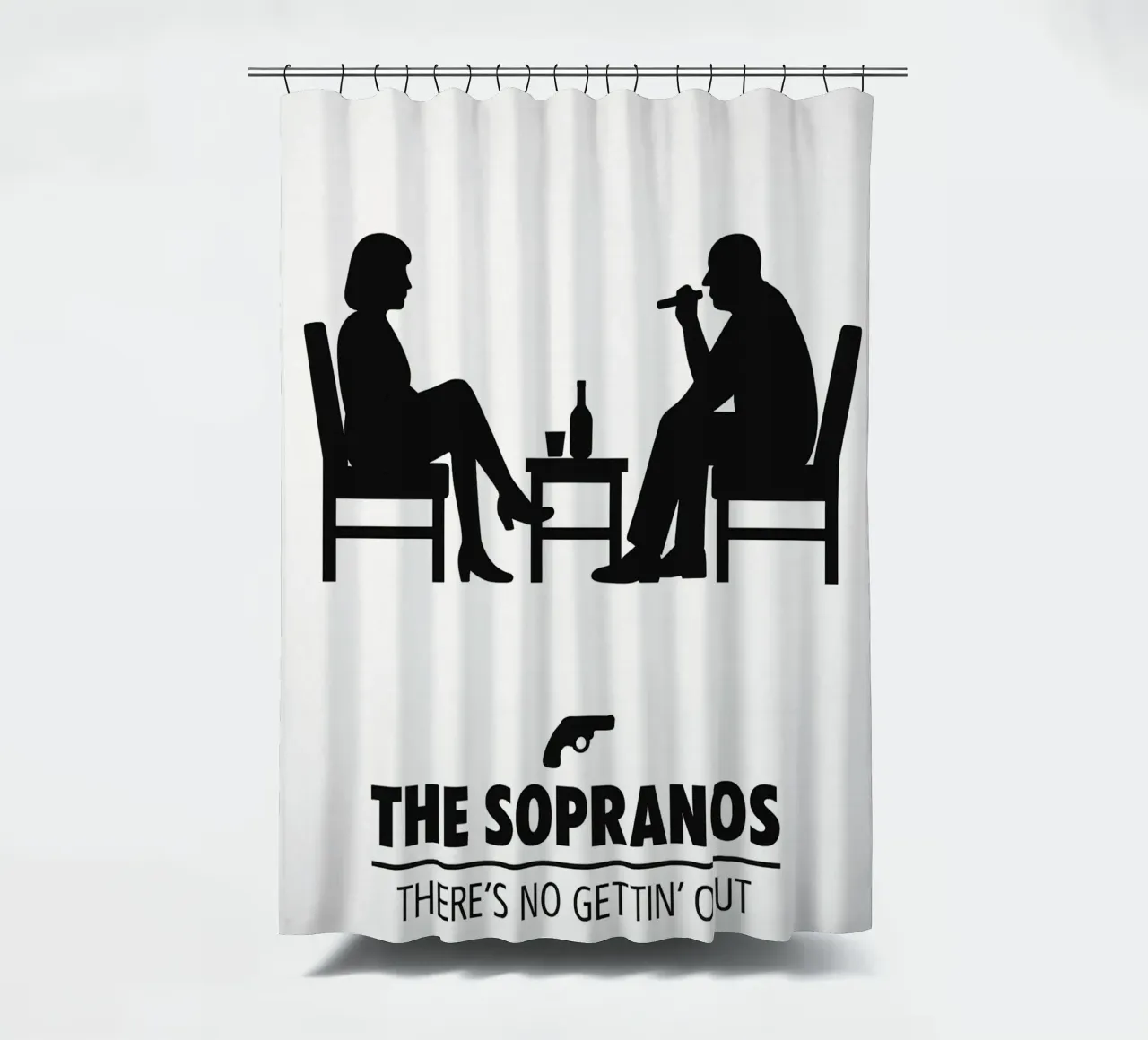 The Sopranos Print tenda da doccia da MoviesArt
