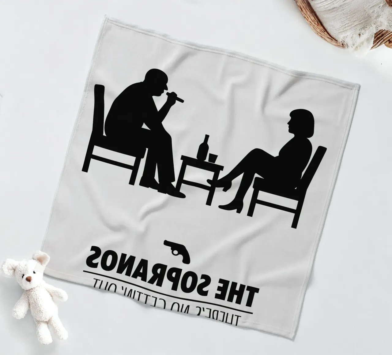 The Sopranos Print coperta in pile da MoviesArt