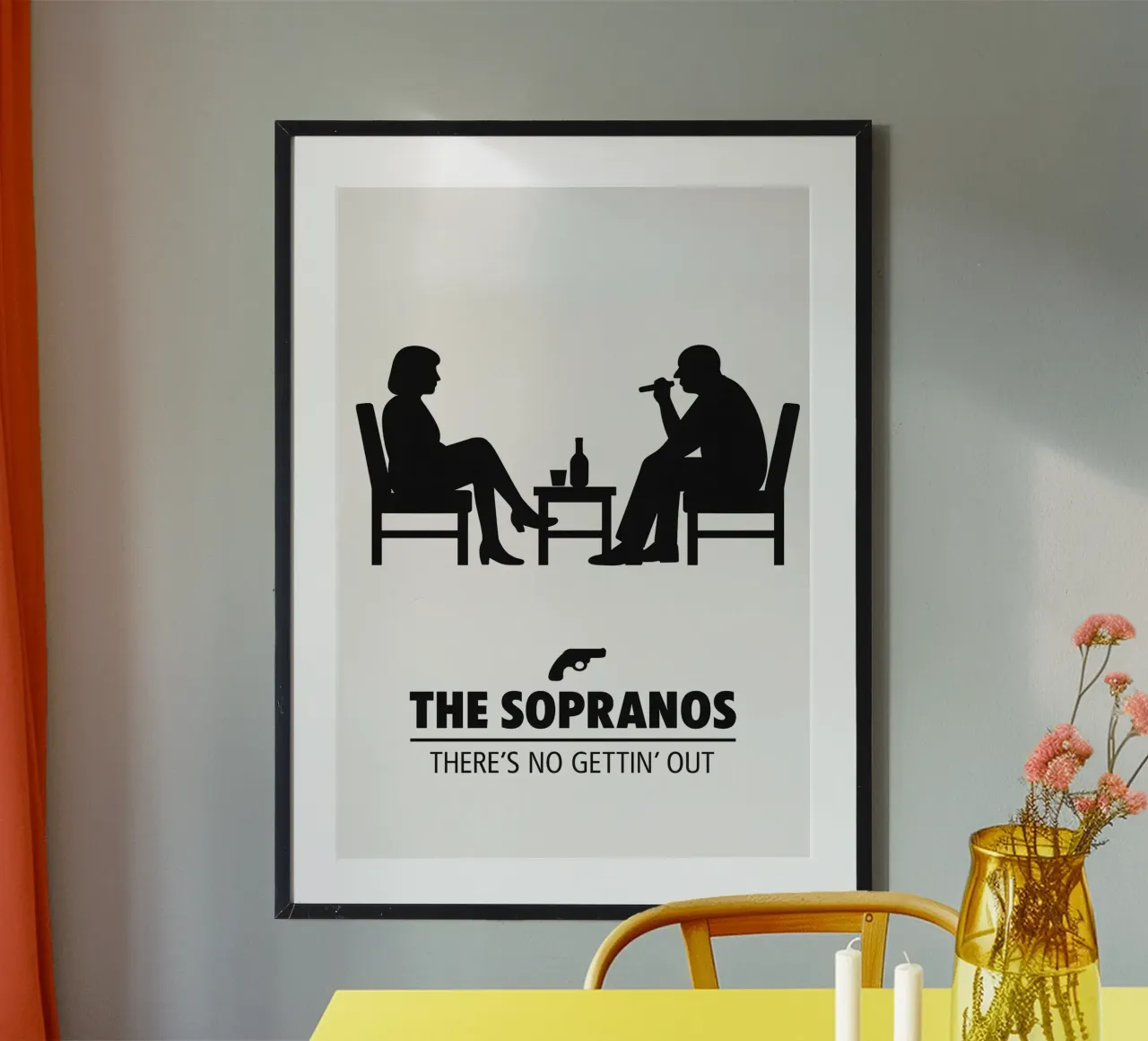 The Sopranos Print carta hahnemühle da MoviesArt
