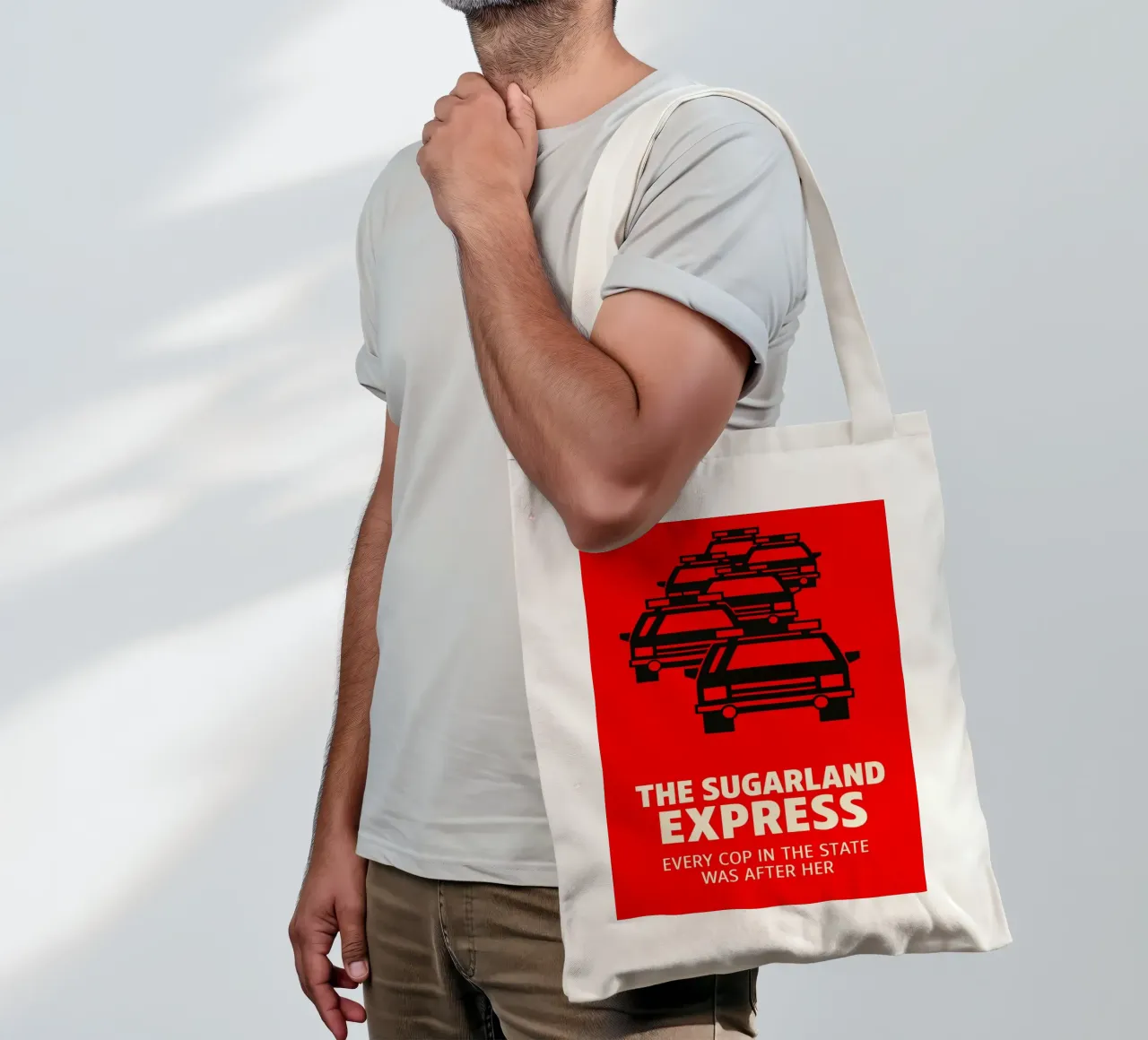 The Sugarland Express Print borsa in juta da MoviesArt