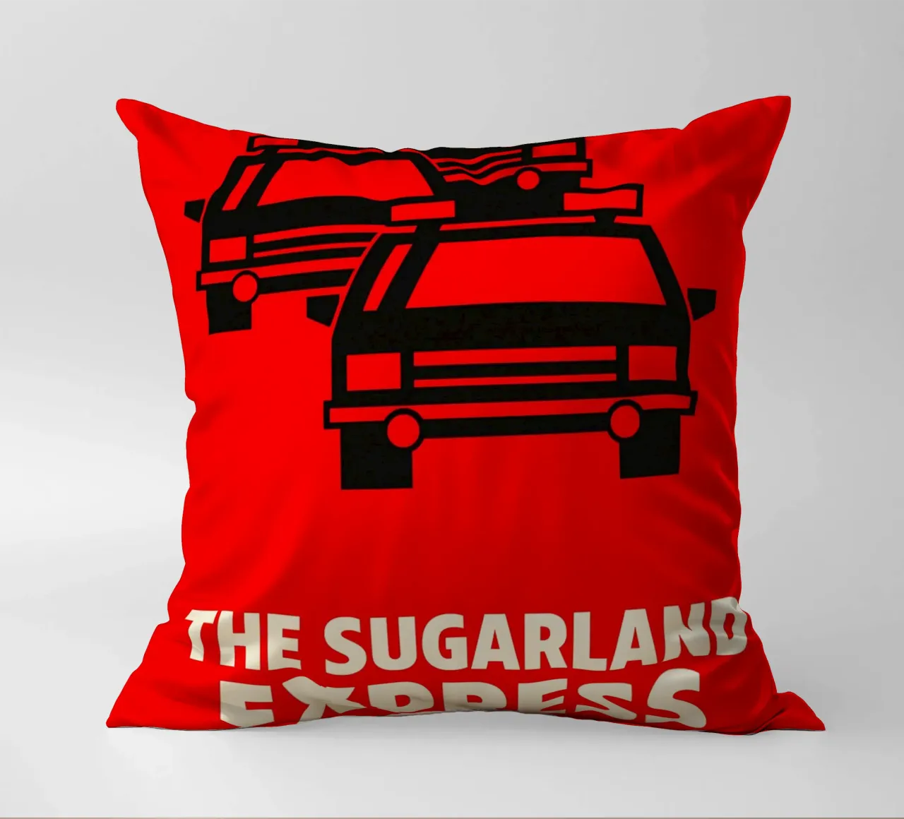 The Sugarland Express Print cuscino da MoviesArt