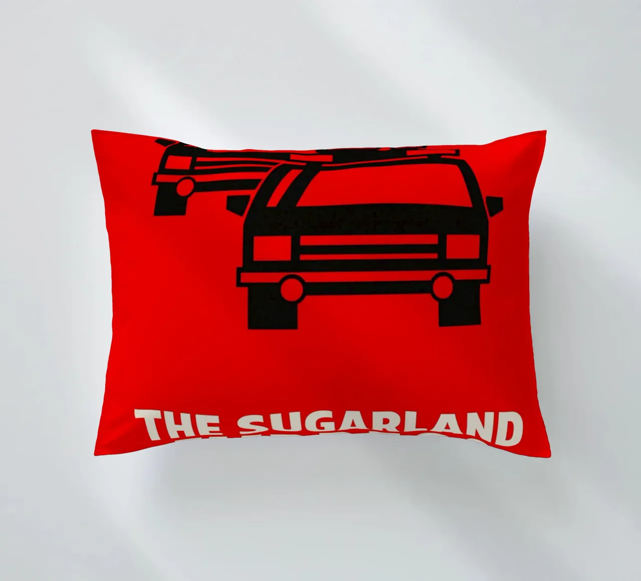 The Sugarland Express Print cuscino da MoviesArt