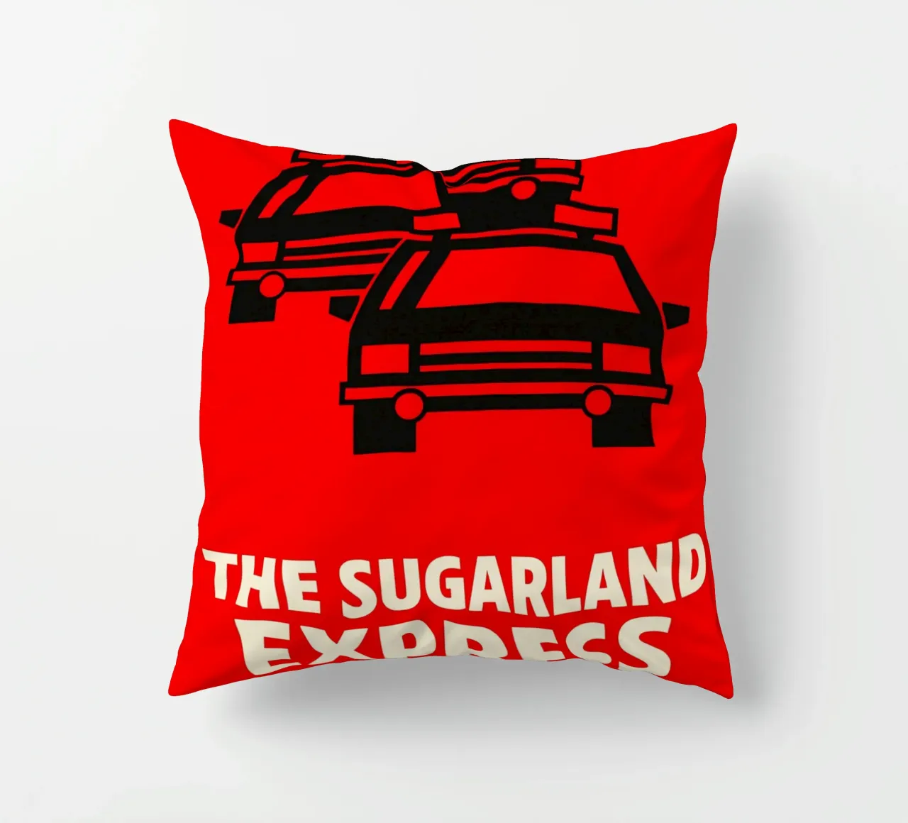 The Sugarland Express Print cuscino da MoviesArt