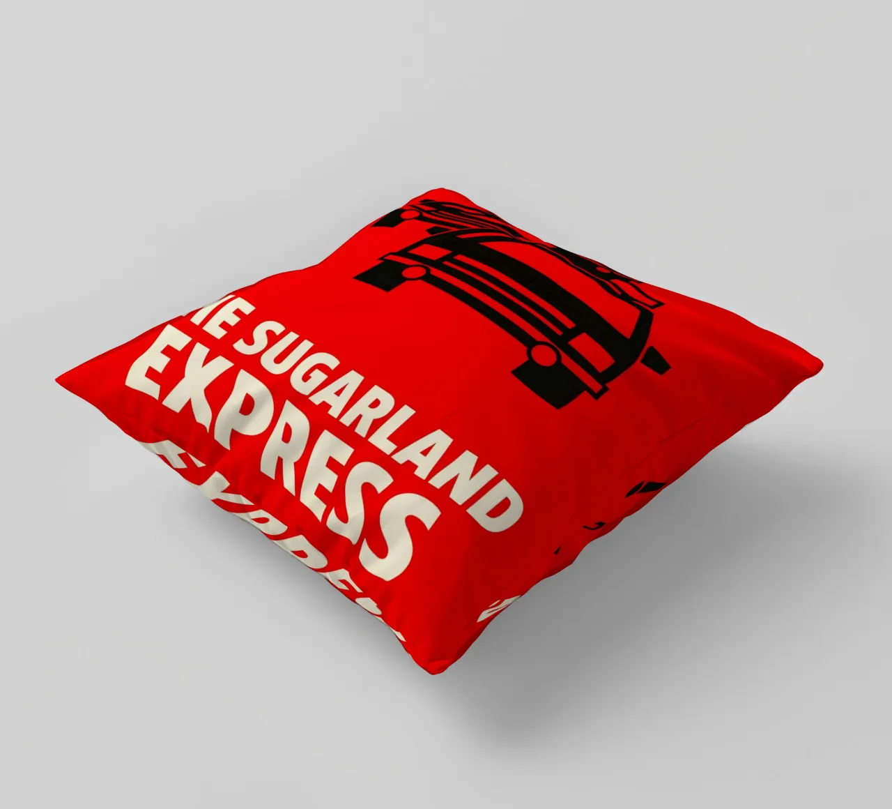 The Sugarland Express Print cuscino da MoviesArt