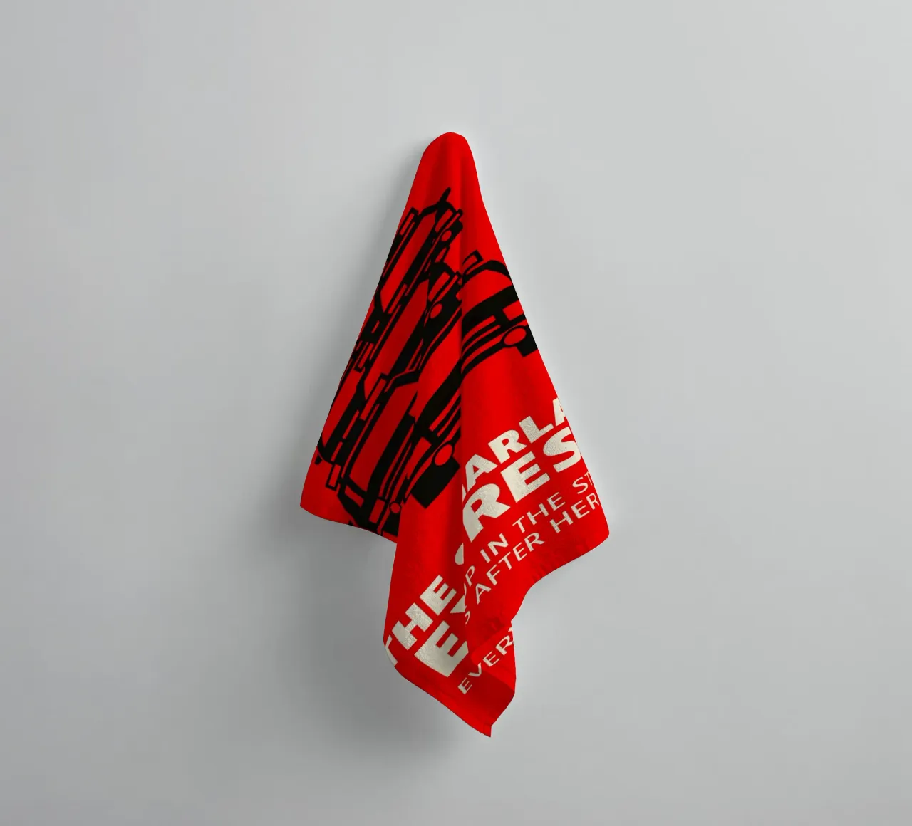 The Sugarland Express Print asciugamano da bagno da MoviesArt