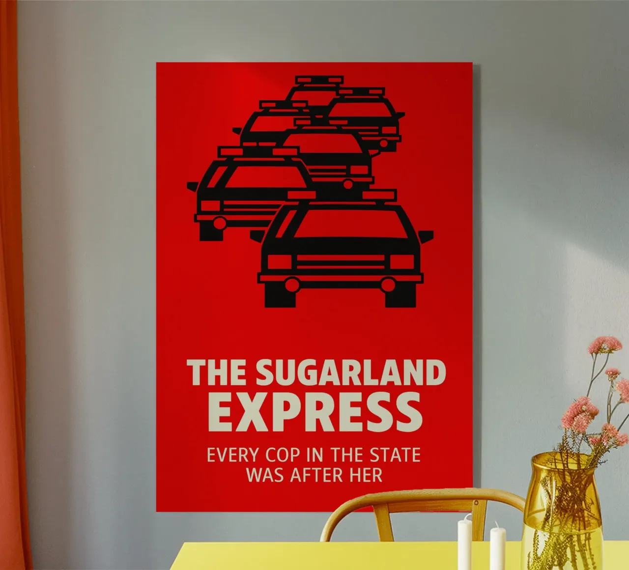 The Sugarland Express Print plexiglass da MoviesArt
