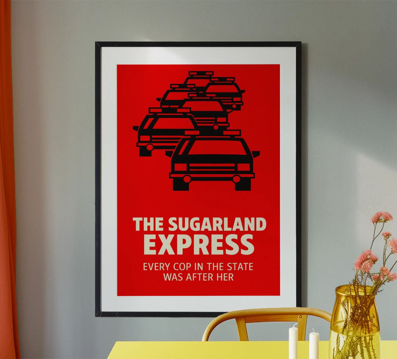 The Sugarland Express Print Poster von MoviesArt