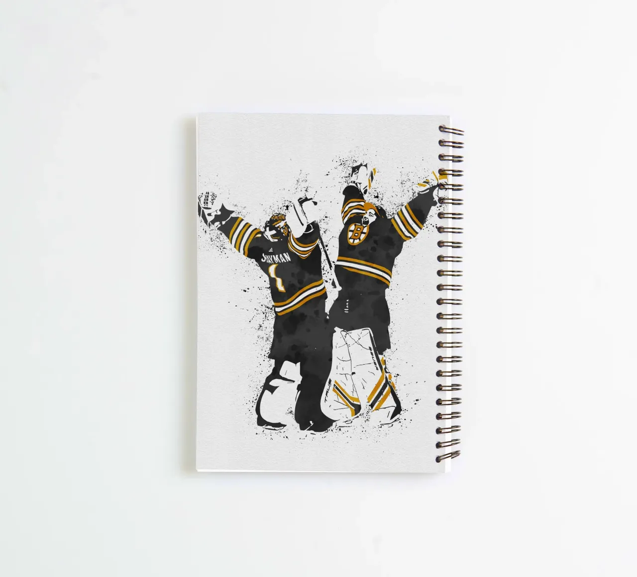 Jeremy Swayman and Linus Ullmark Ringbuch von tenten