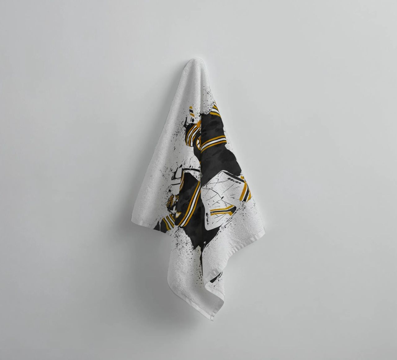 Jeremy Swayman and Linus Ullmark asciugamano da bagno da tenten