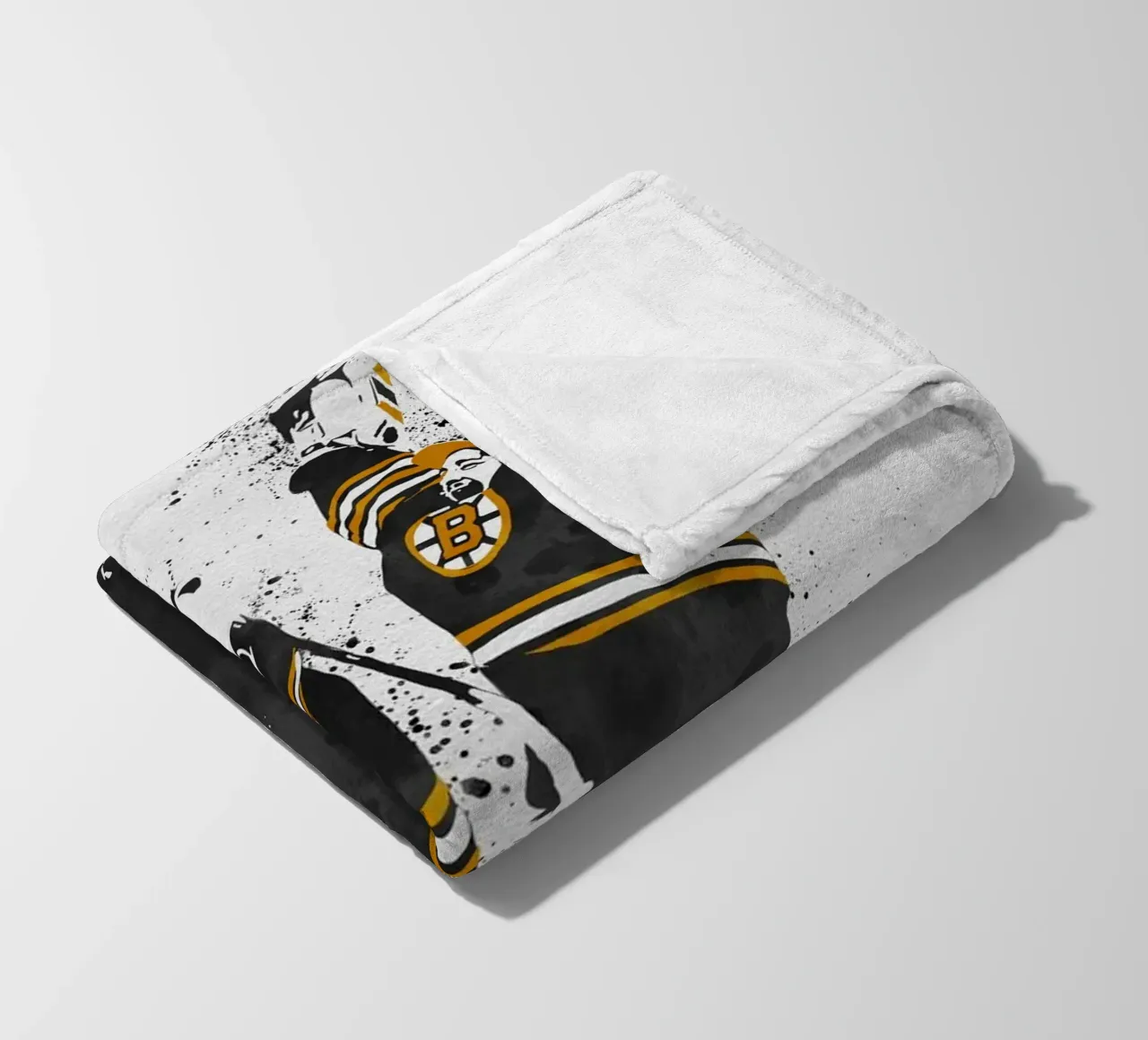 Jeremy Swayman and Linus Ullmark plaid polaire de tenten