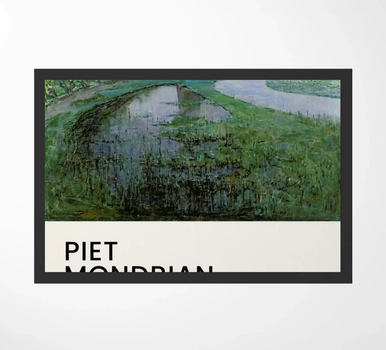 Mondrian - Oostzijdse Mill zerbino da Vintage by JUNIQE