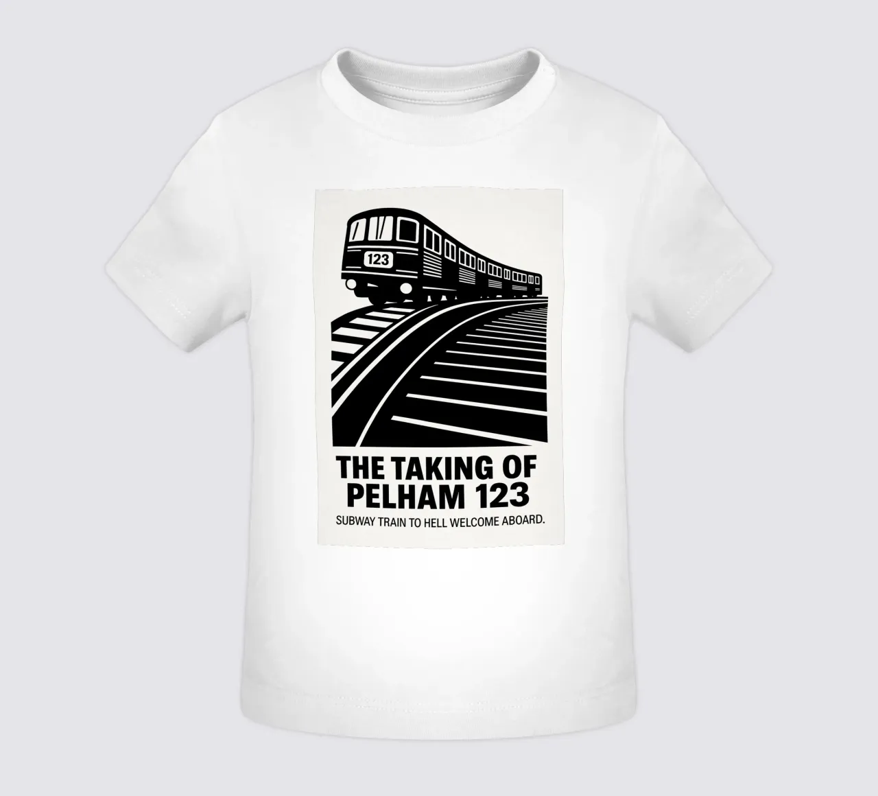 The Taking Of Pelham 123 Print maglietta neonato da MoviesArt