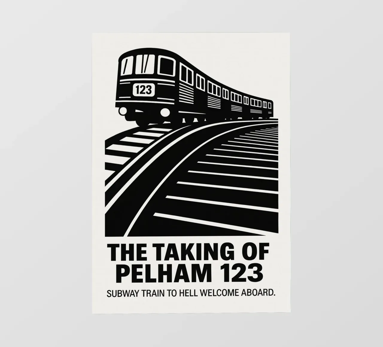 The Taking Of Pelham 123 Print pellicola backlit da MoviesArt
