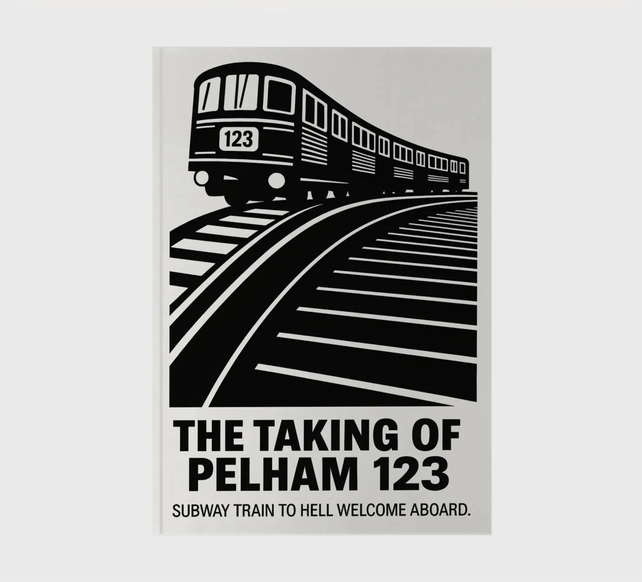 The Taking Of Pelham 123 Print notebook by MoviesArt