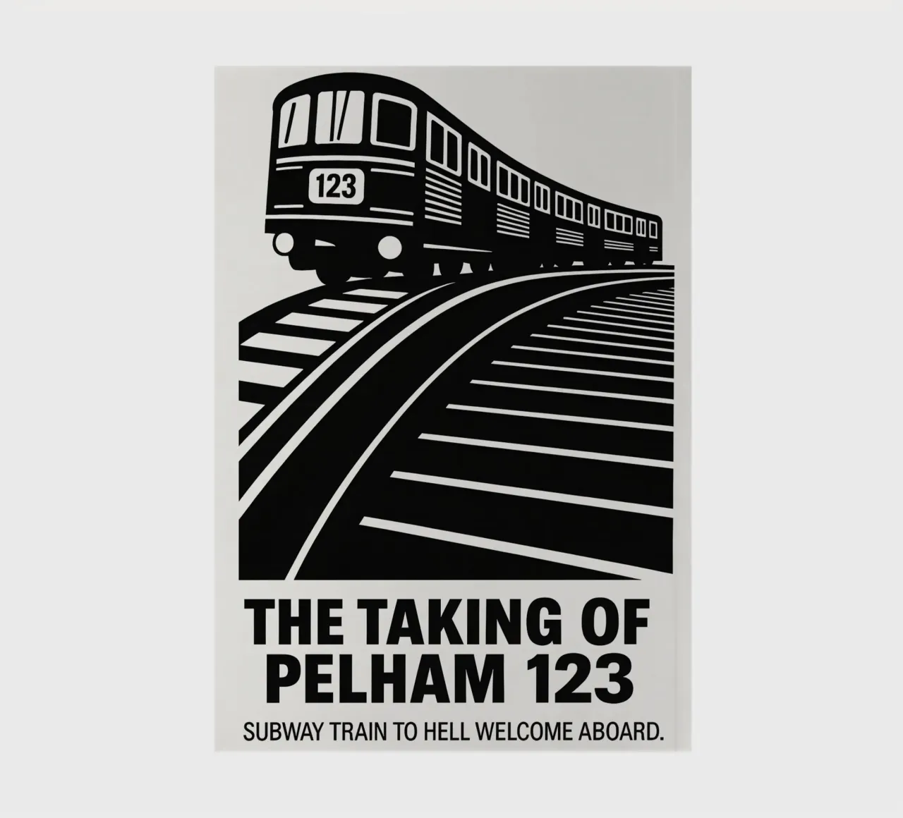 The Taking Of Pelham 123 Print notebook by MoviesArt