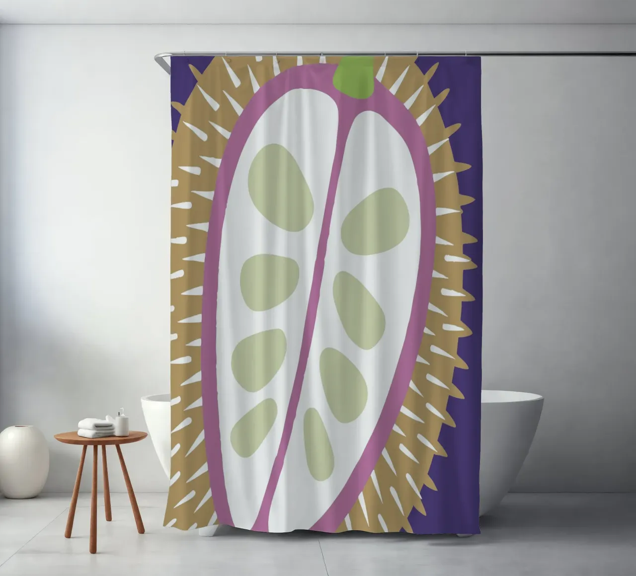 Durian Duschvorhang von TRENDY POSTER SHOP