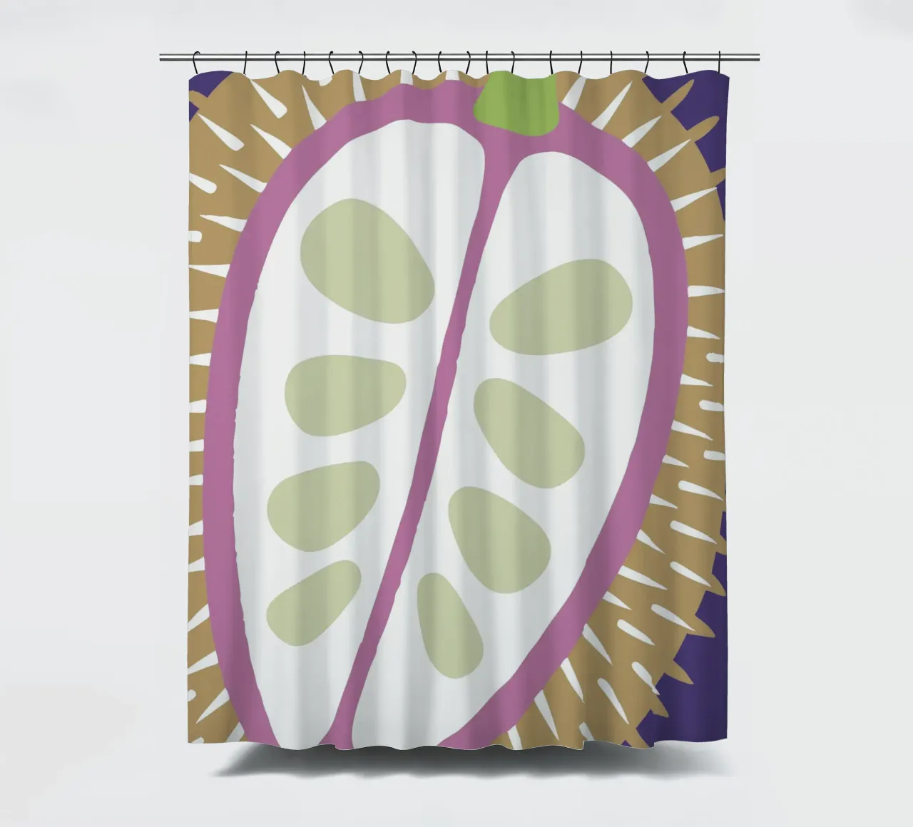 Durian Duschvorhang von TRENDY POSTER SHOP